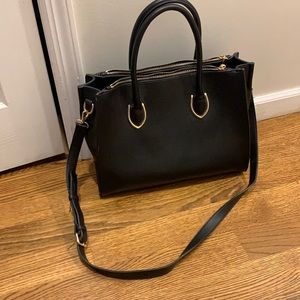 Urban expressions vegan tote with great pockets and short & long handles